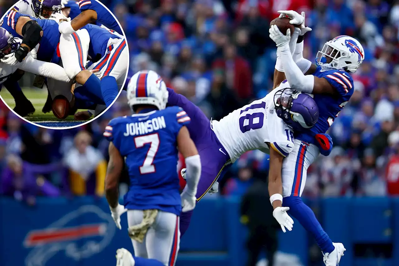 Justin Jefferson’s insane catch was just the beginning of wild Vikings-Bills finish