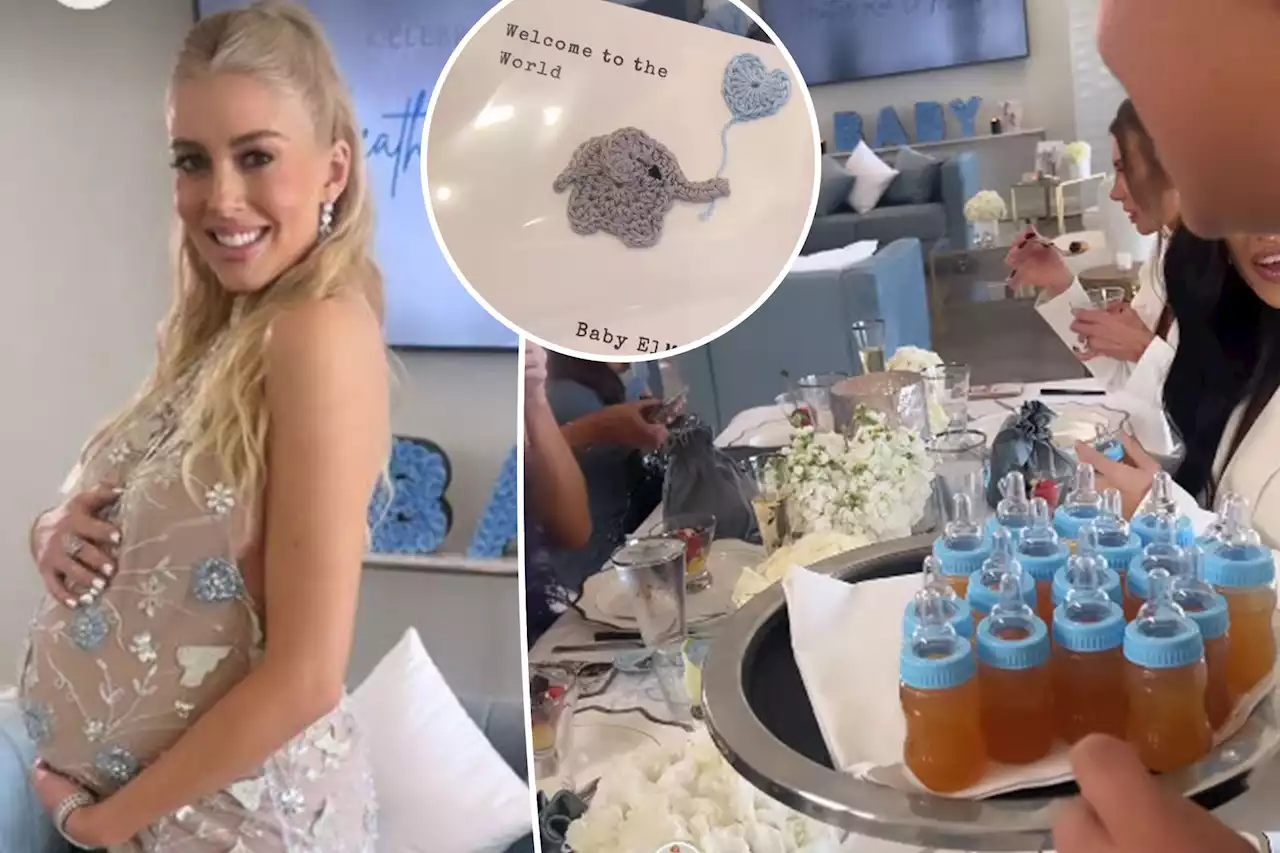 Pregnant Heather Rae Young celebrates baby shower with ‘RHOC’ stars