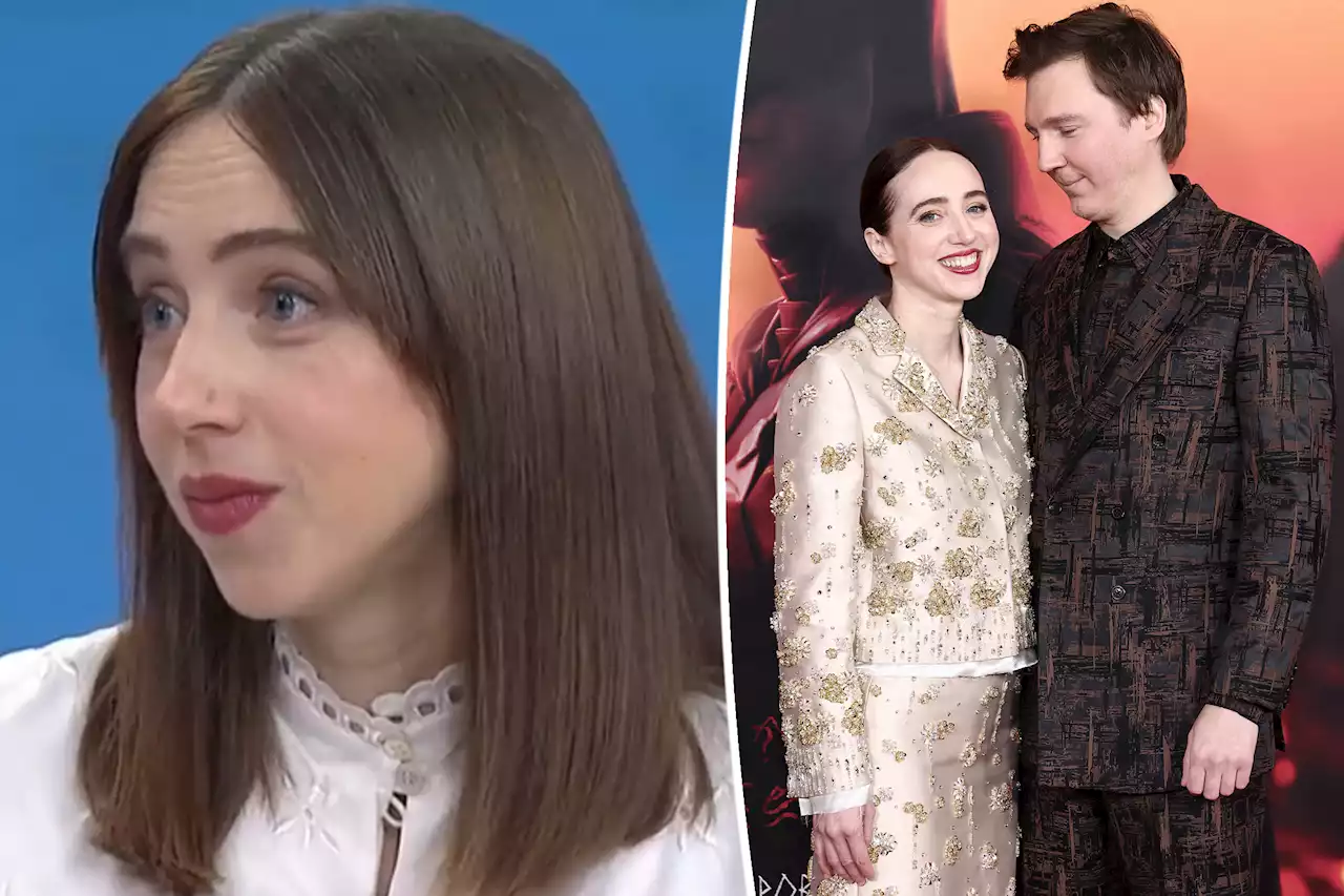 Zoe Kazan reveals she and Paul Dano quietly welcomed second baby weeks ago