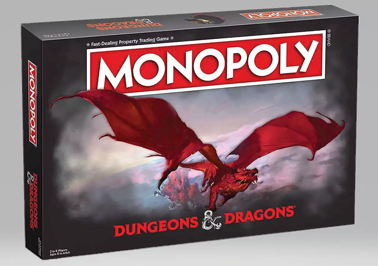 Dungeons & Dragons Monopoly is a thing now, because of course it is