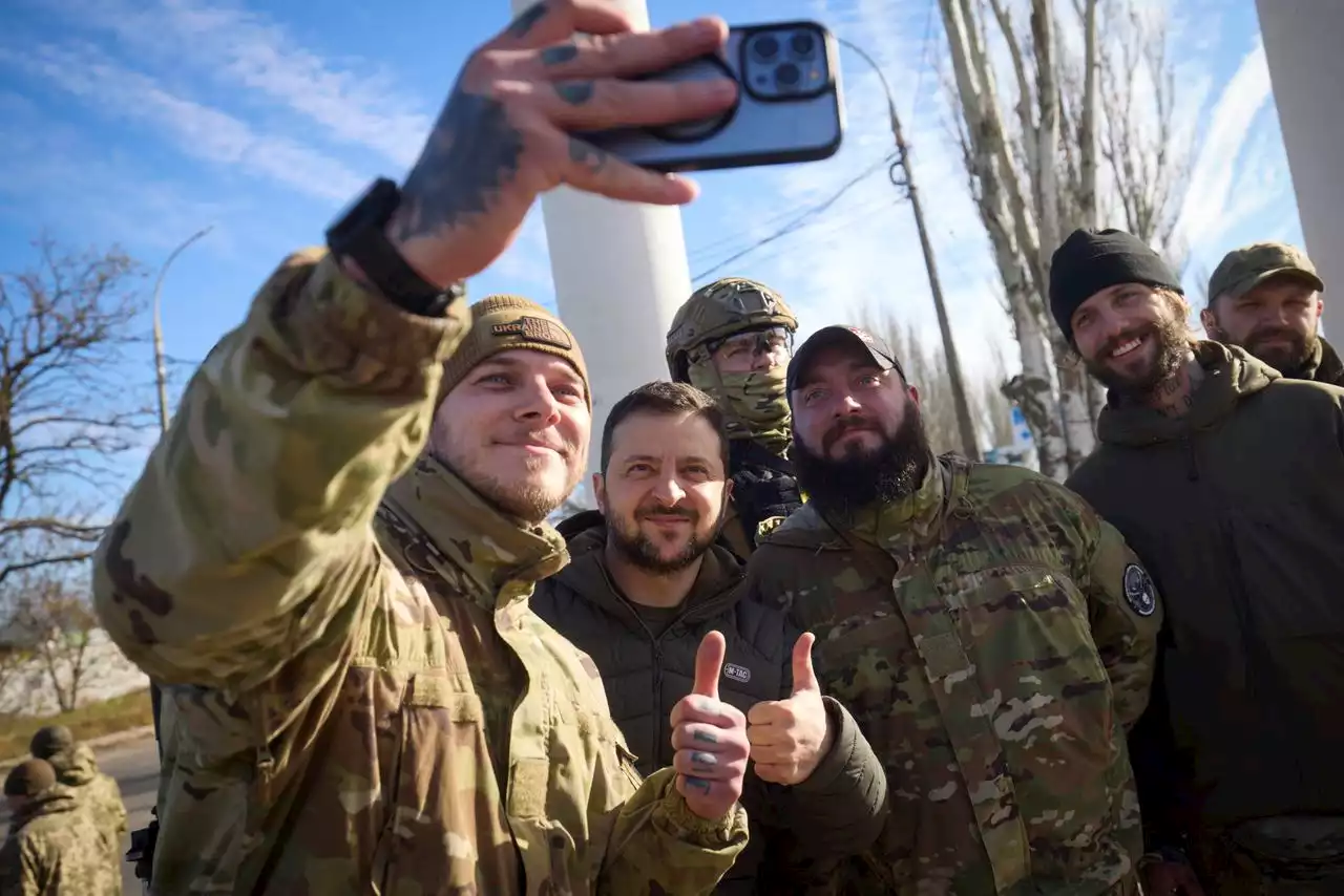 Zelenskyy calls liberation of Kherson ‘beginning of the end’ of war with Russia