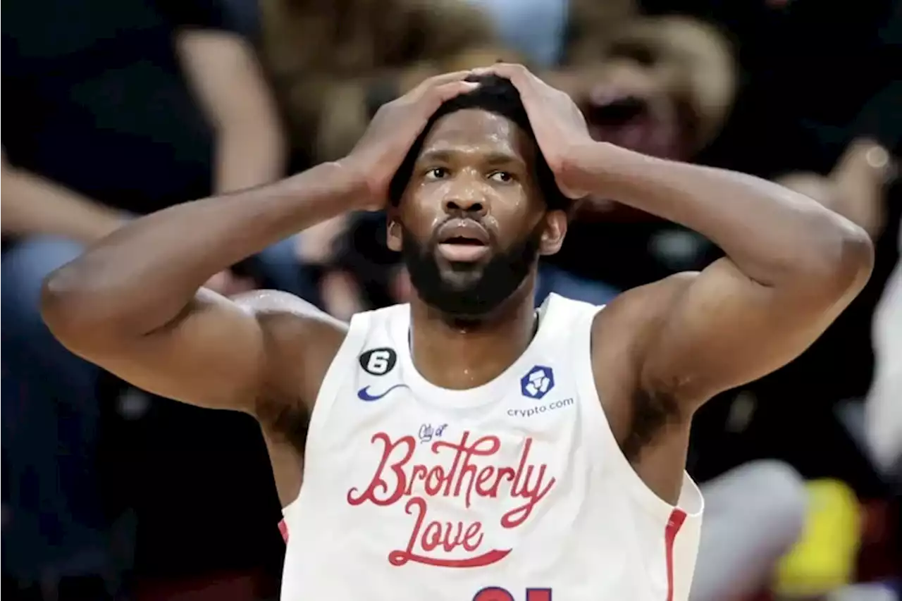 Sixers’ Joel Embiid played almost every minute in his 59-point performance out of necessity