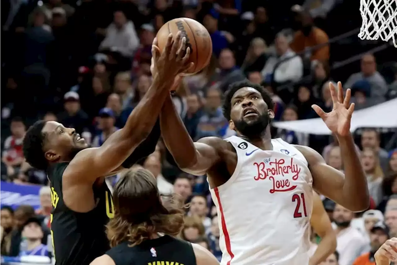 Joel Embiid’s career-high 59 points lift Sixers to 105-98 victory over Utah Jazz