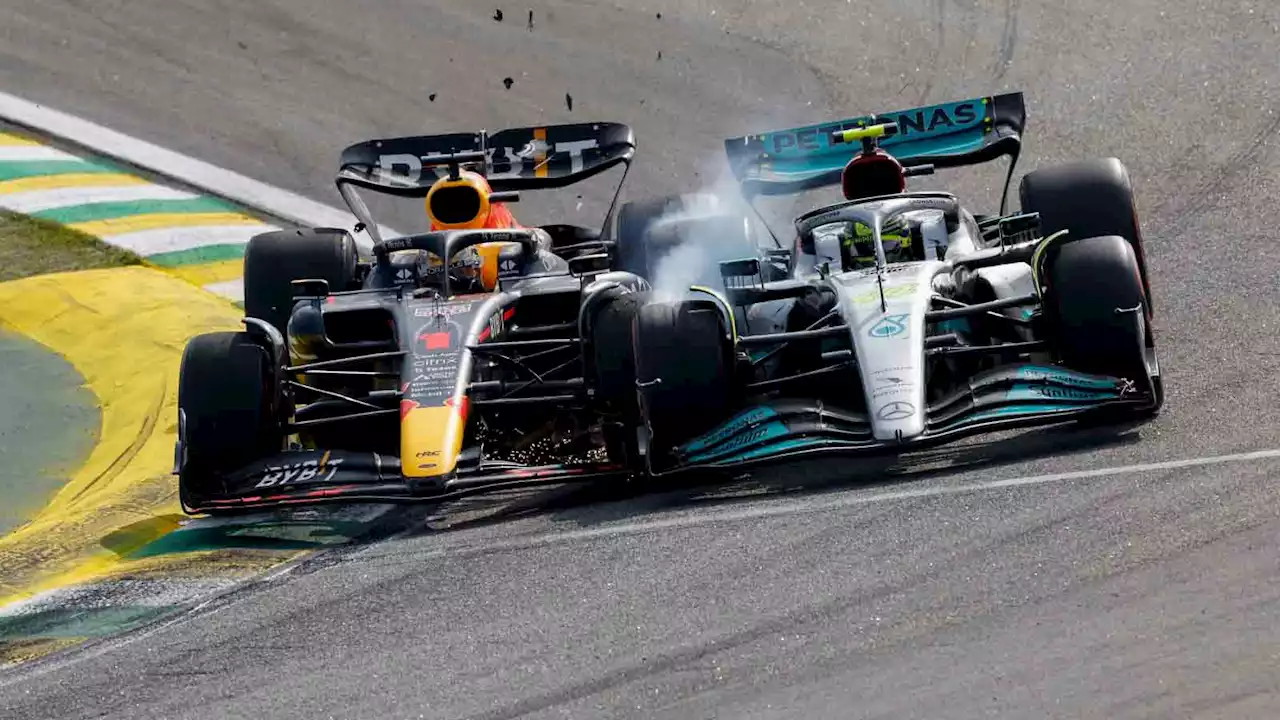 FIA explain why Max Verstappen was penalised for Lewis Hamilton contact