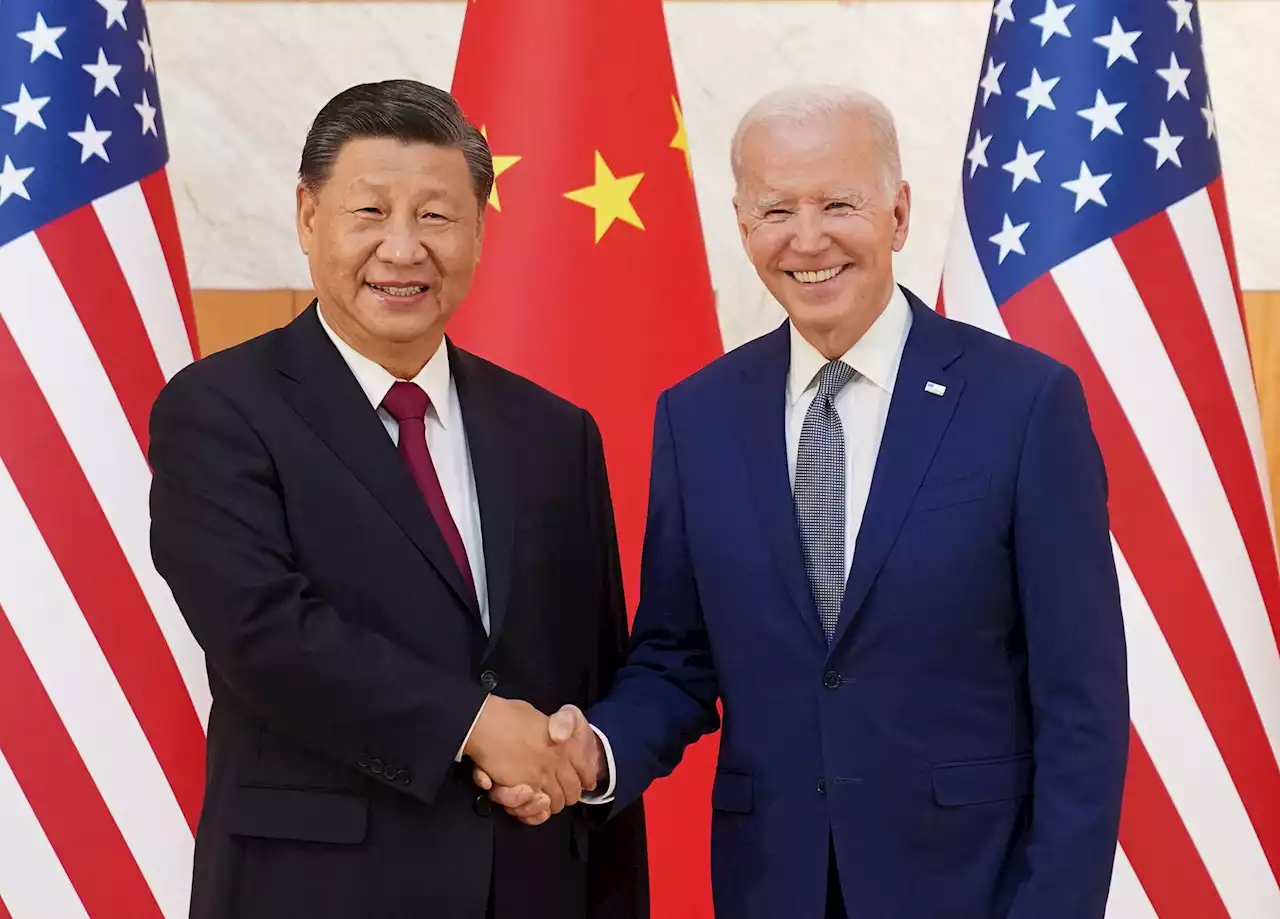 Biden, Xi greet each other warmly as they meet for talks ahead of G20