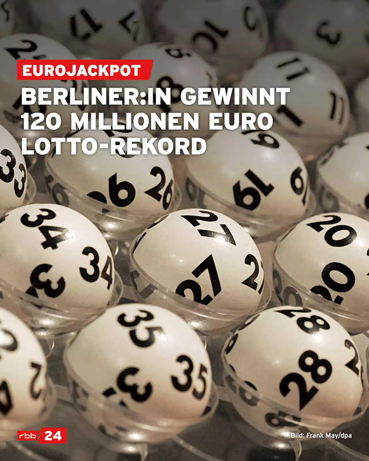 Lotto Berlin: Gewinner des Eurojackpots hat sich gemeldet