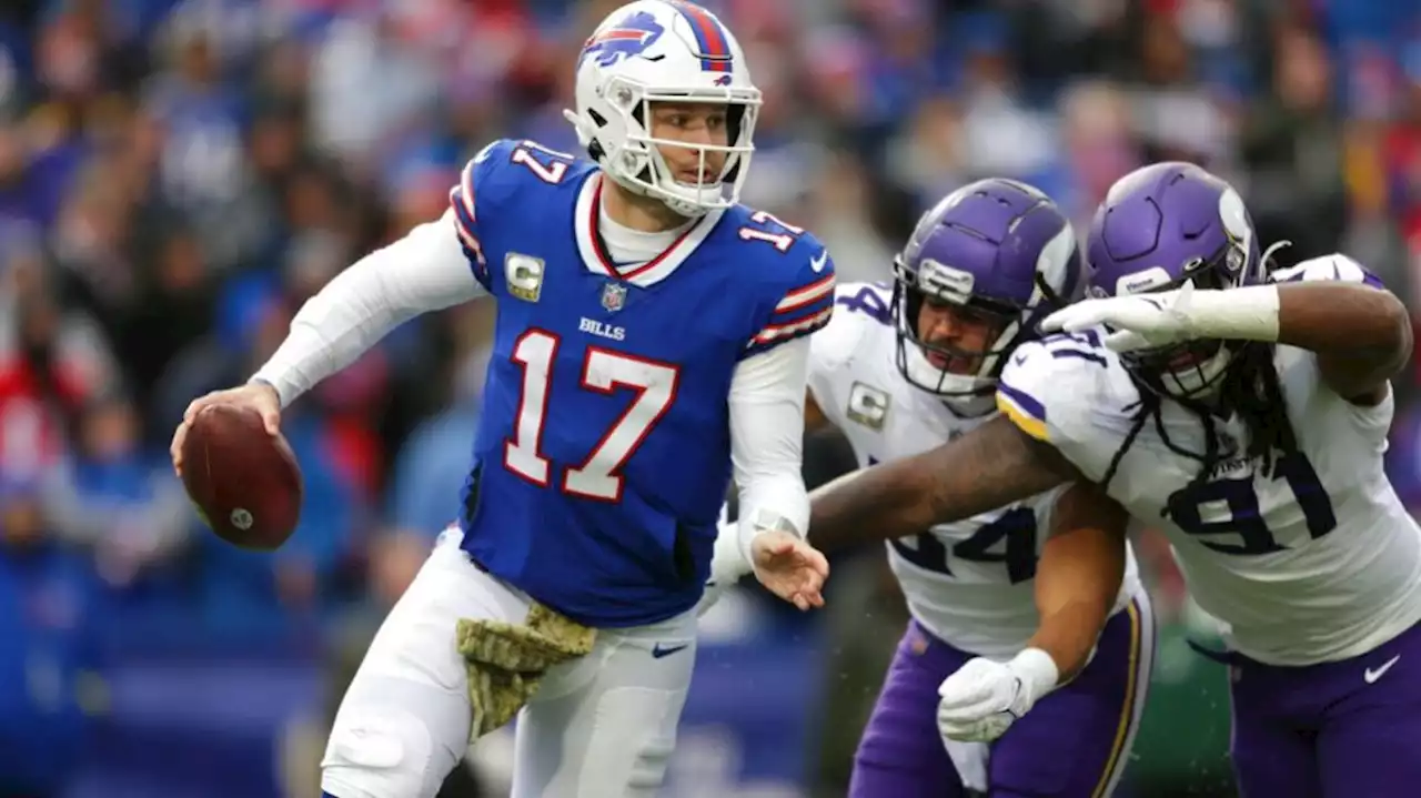 NFL: Vikings alargó racha positiva al vencer a los Bills de Josh Allen