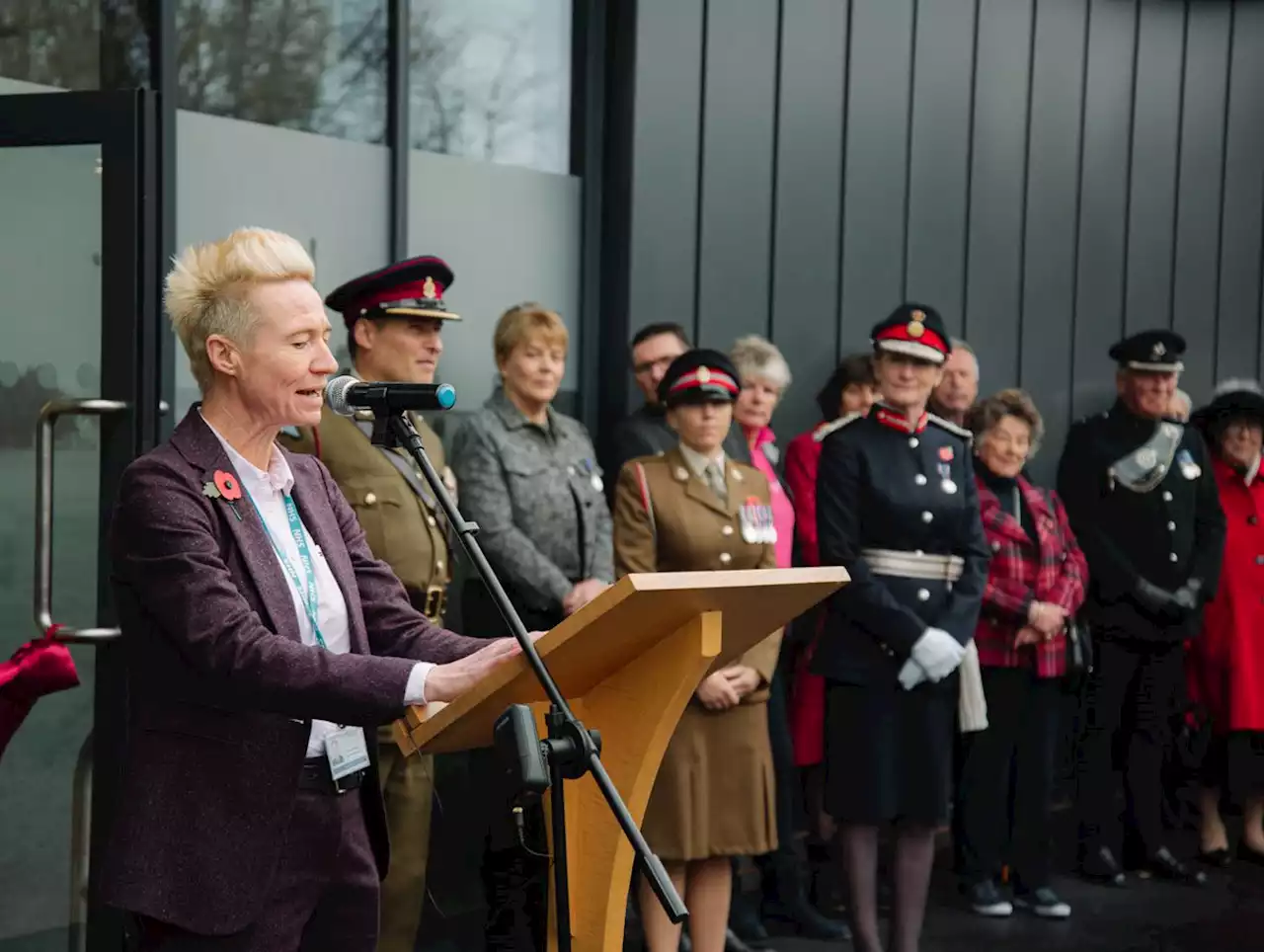 Multi-million pound veterans' centre opens at Shropshire orthopaedic hospital