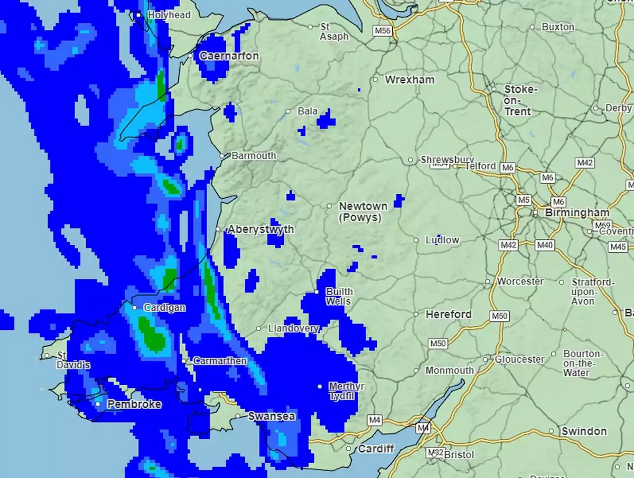 'Very wet' and 'very windy' weather heading towards West Midlands and Shropshire