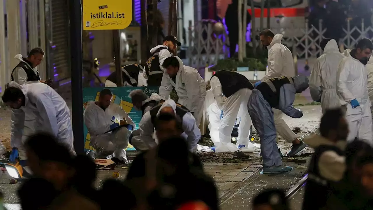 Istanbul explosion: Mystery person spotted sitting on bench after shopping centre blast arrested