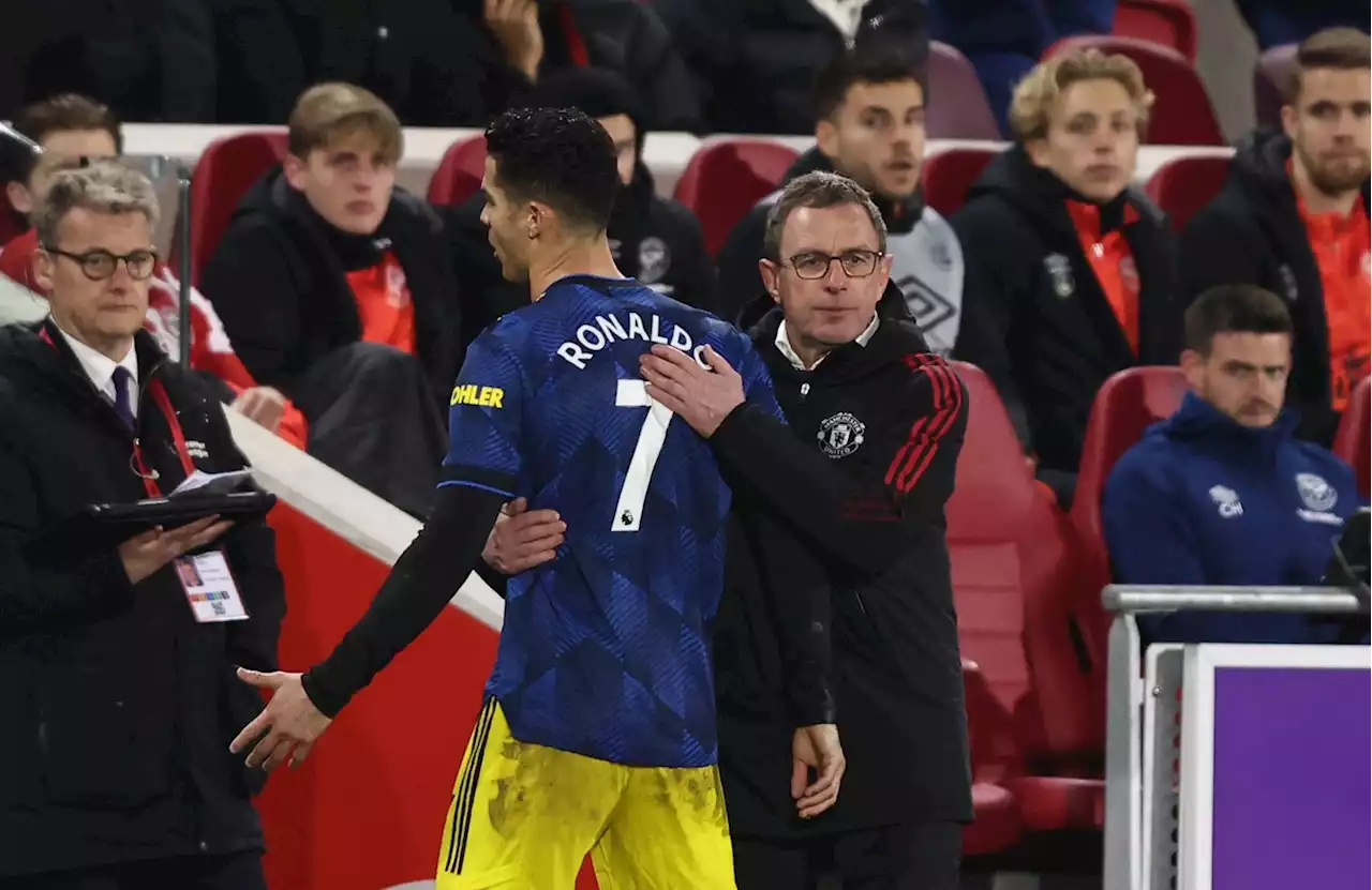 Cristiano Ronaldo made feelings on Ralf Rangnick clear in January with angry reaction to decision