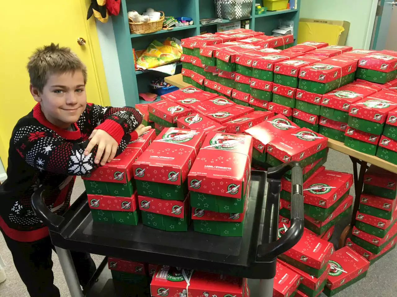 Operation Christmas Child shoebox collection hitting high gear - Terrace Standard