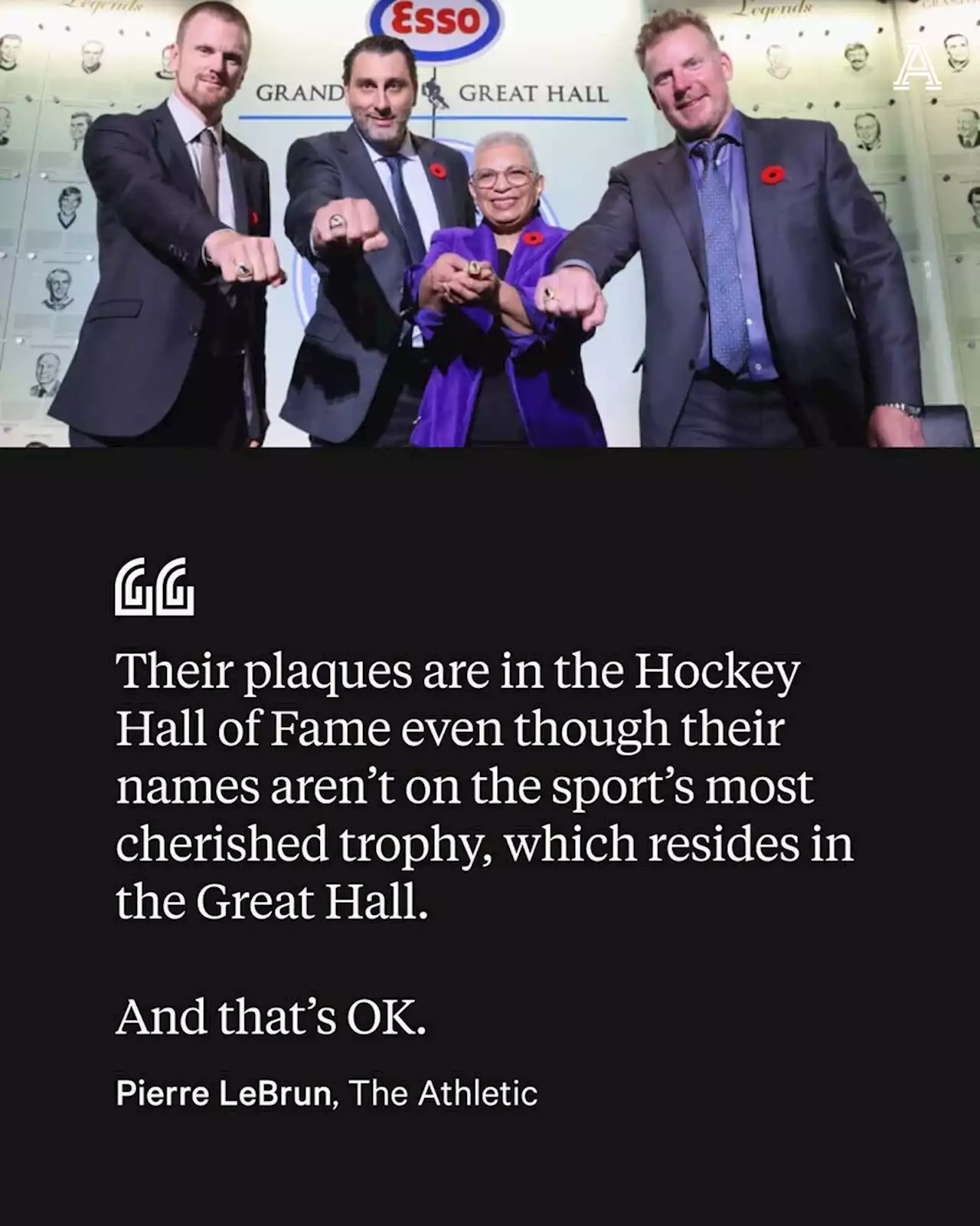 LeBrun: A Cup-free Class of 2022 shows how the Hockey Hall of Fame's criteria have (rightly) changed