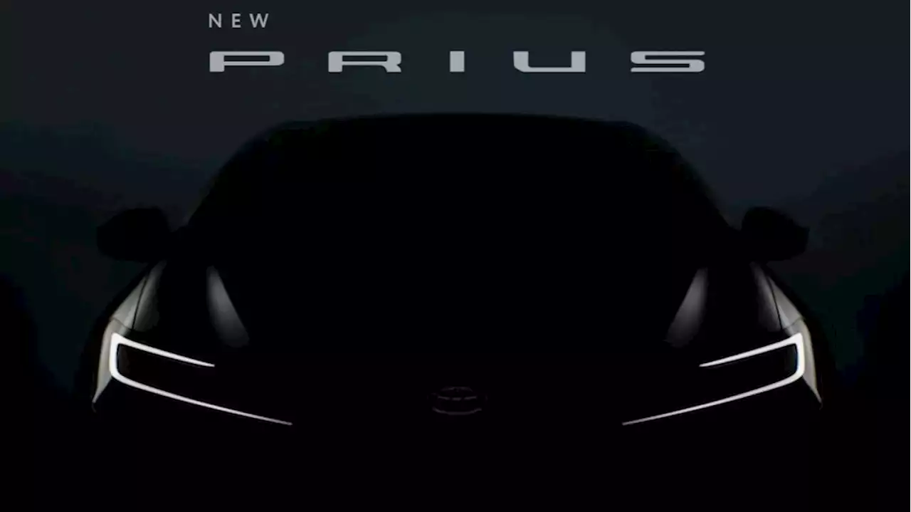 2023 Toyota Prius teased again before its debut in 2 days