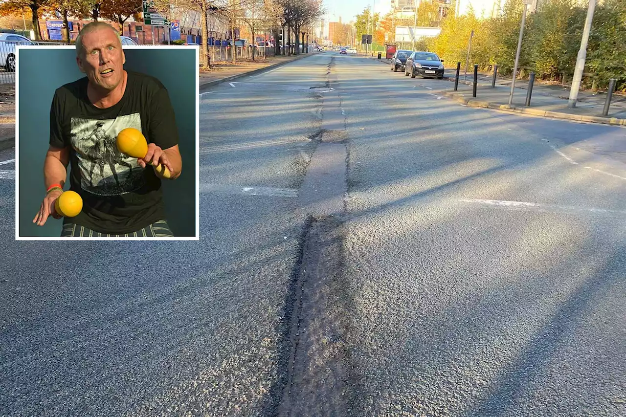 Happy Mondays' Bez slams Manchester's huge potholes 'like canyons'