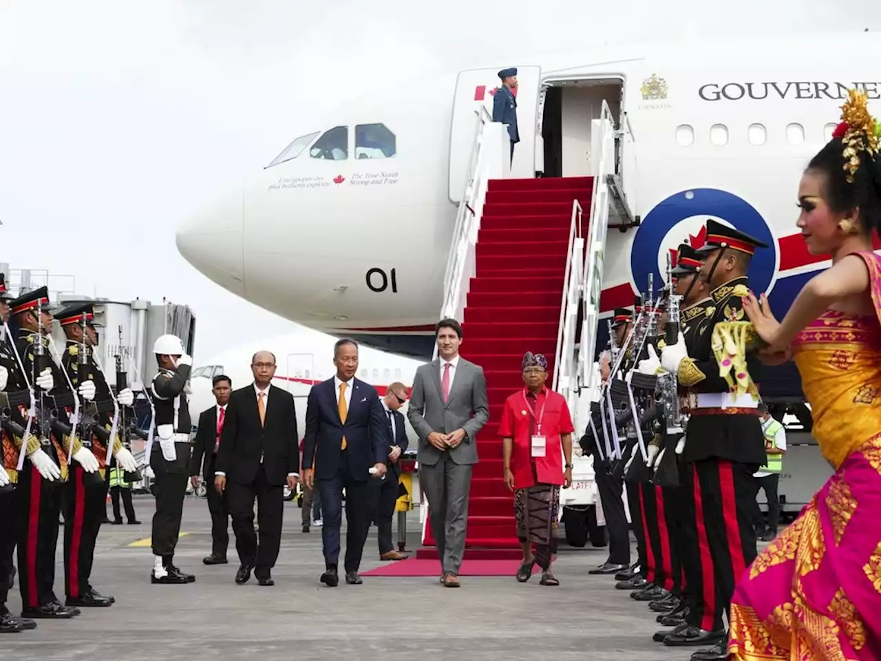 Trudeau arrives in Indonesia for G20 summit with aim of further isolating Russia