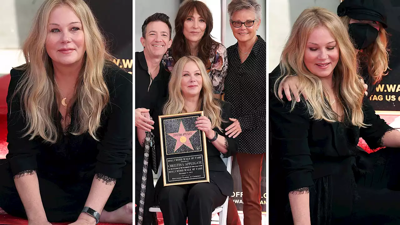 Christina Applegate Honored with Walk of Fame Star at Emotional First Event Since MS Diagnosis