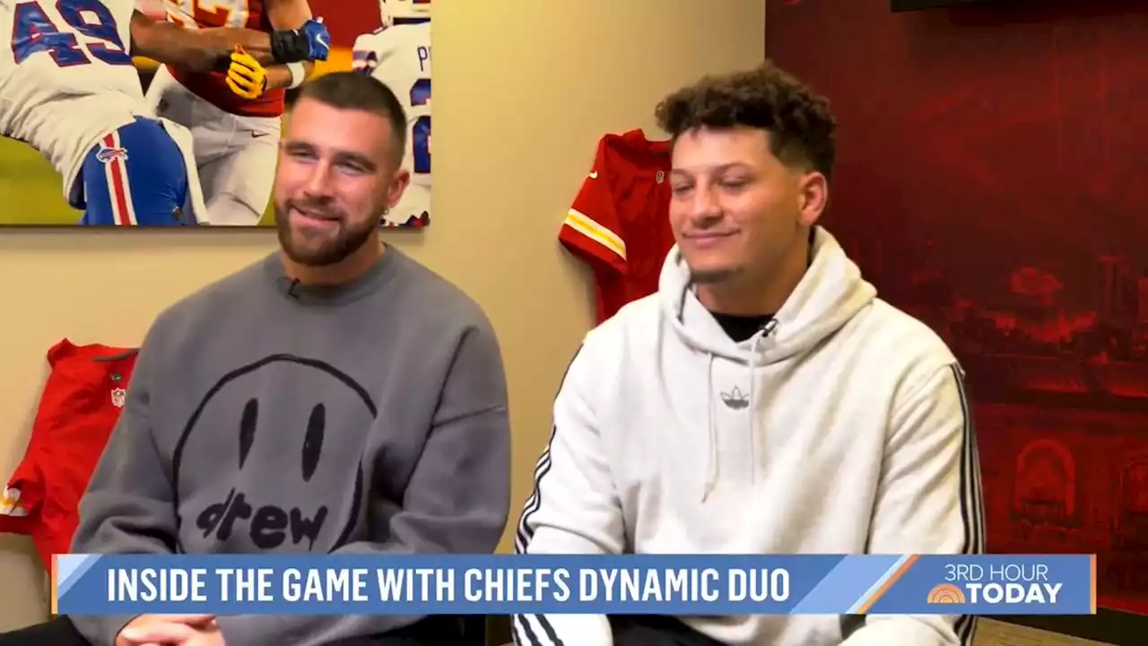 Delano Melvin joins his dad for a sit-down with his NFL idol, Patrick Mahomes