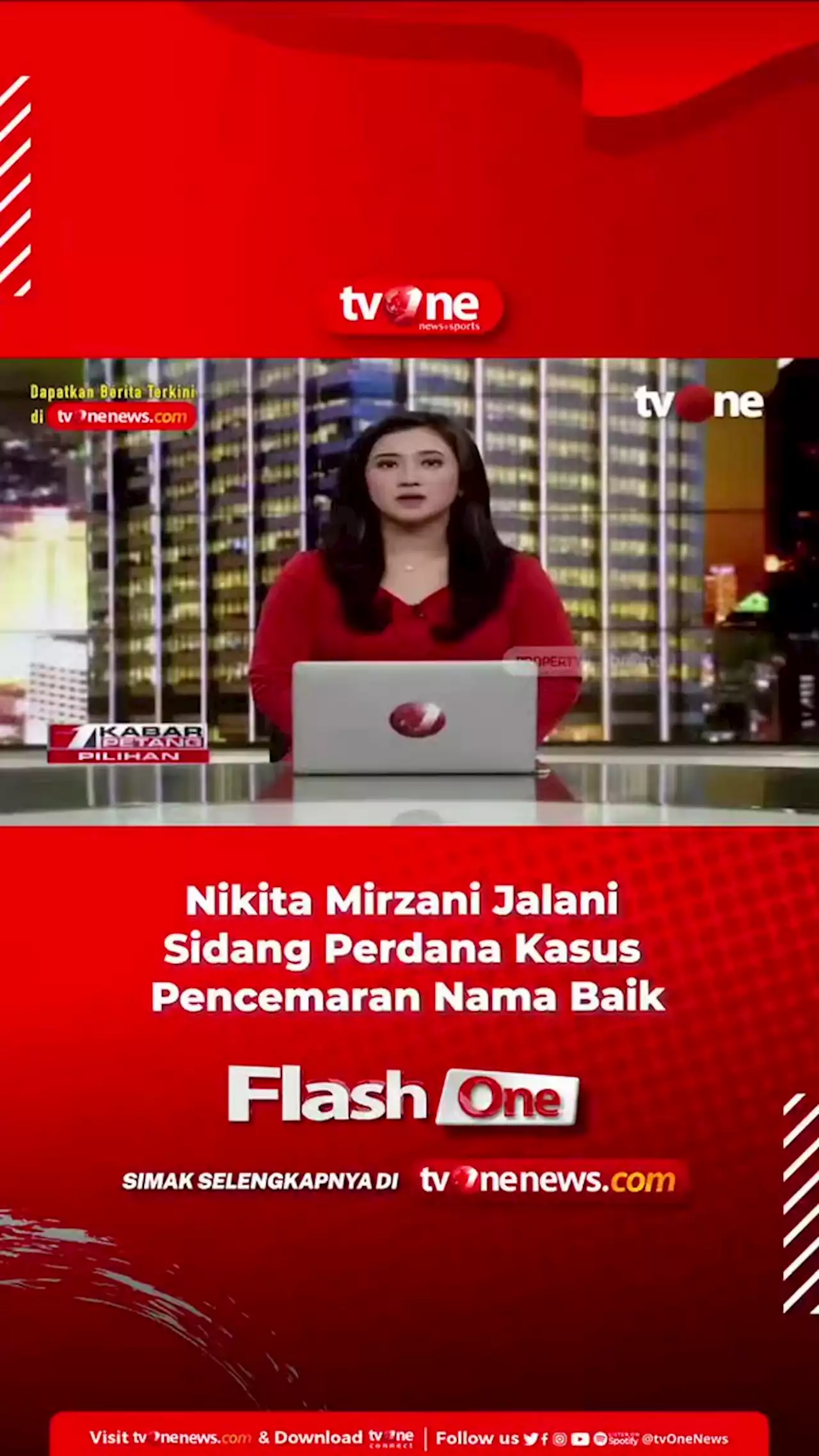 Nikita Mirzani Jalani Sidang Perdana Kasus Pencemaran Nama Baik - tvOne