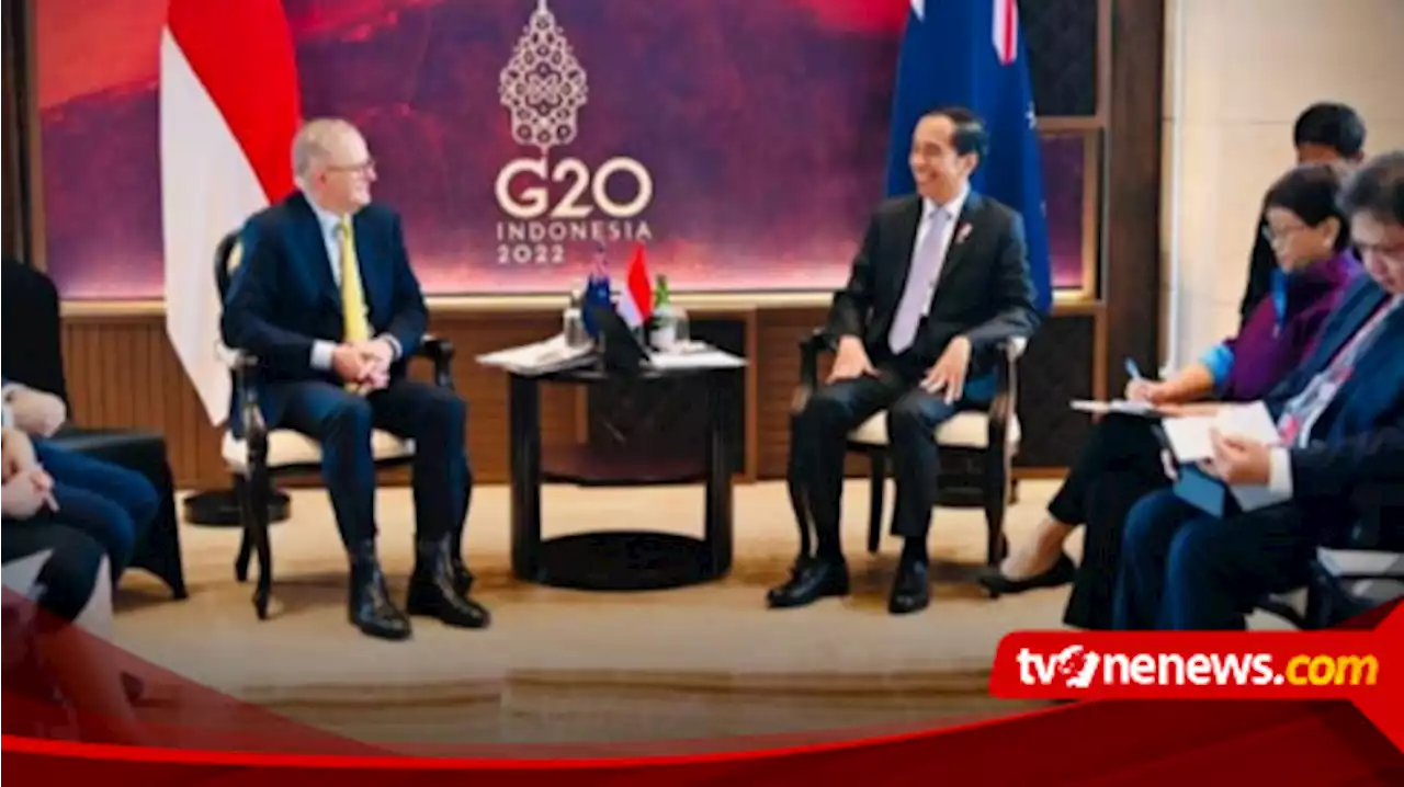 Presiden Jokowi Apresiasi Dukungan Australia untuk G20 Indonesia