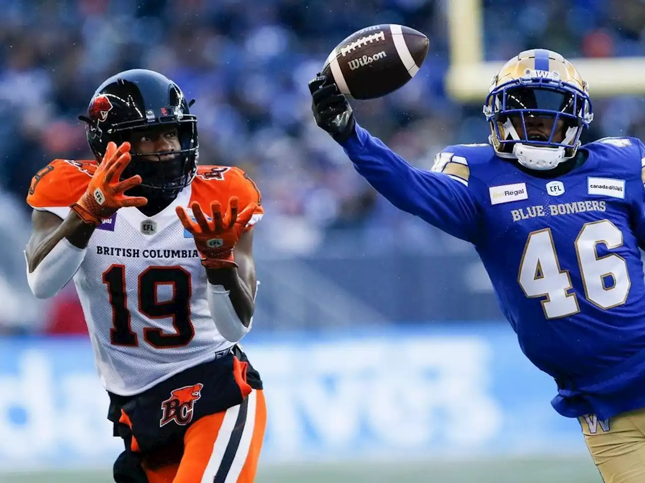 Bombers 28, Lions 20: Off night from Rourke as B.C.'s season comes to an end