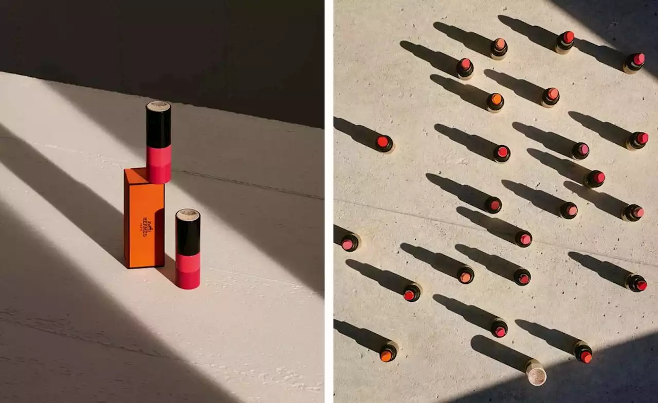 Hermès Beauty’s Gregoris Pyrpylis reveals a lipstick shade exclusive to New York