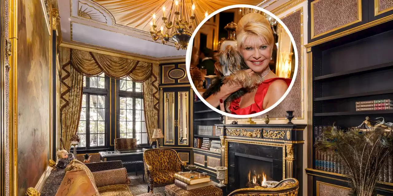 WSJ News Exclusive | Ivana Trump’s N.Y.C. Townhouse, Decked Out in Gold and Animal Print, Asks $26.5 Million