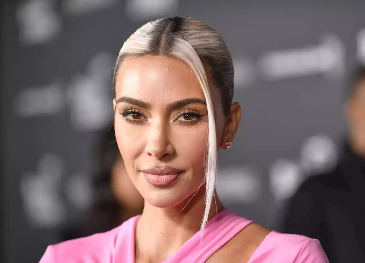 Kim Kardashian Goes Barbiecore-pink in Balenciaga Cutout Dress for Baby2Baby Gala