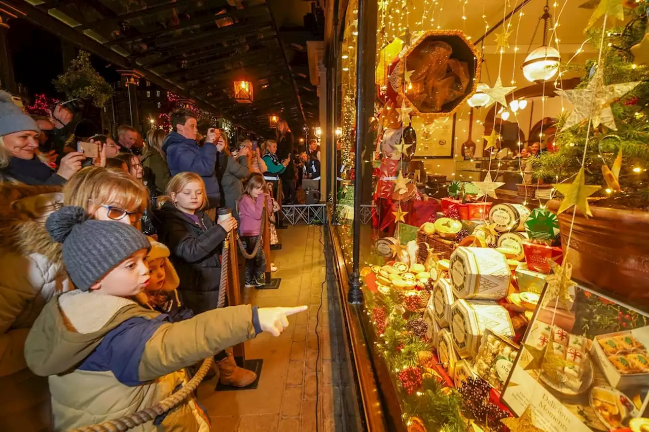 Christmas is coming to Yorkshire as Bettys unveils its Christmas window display