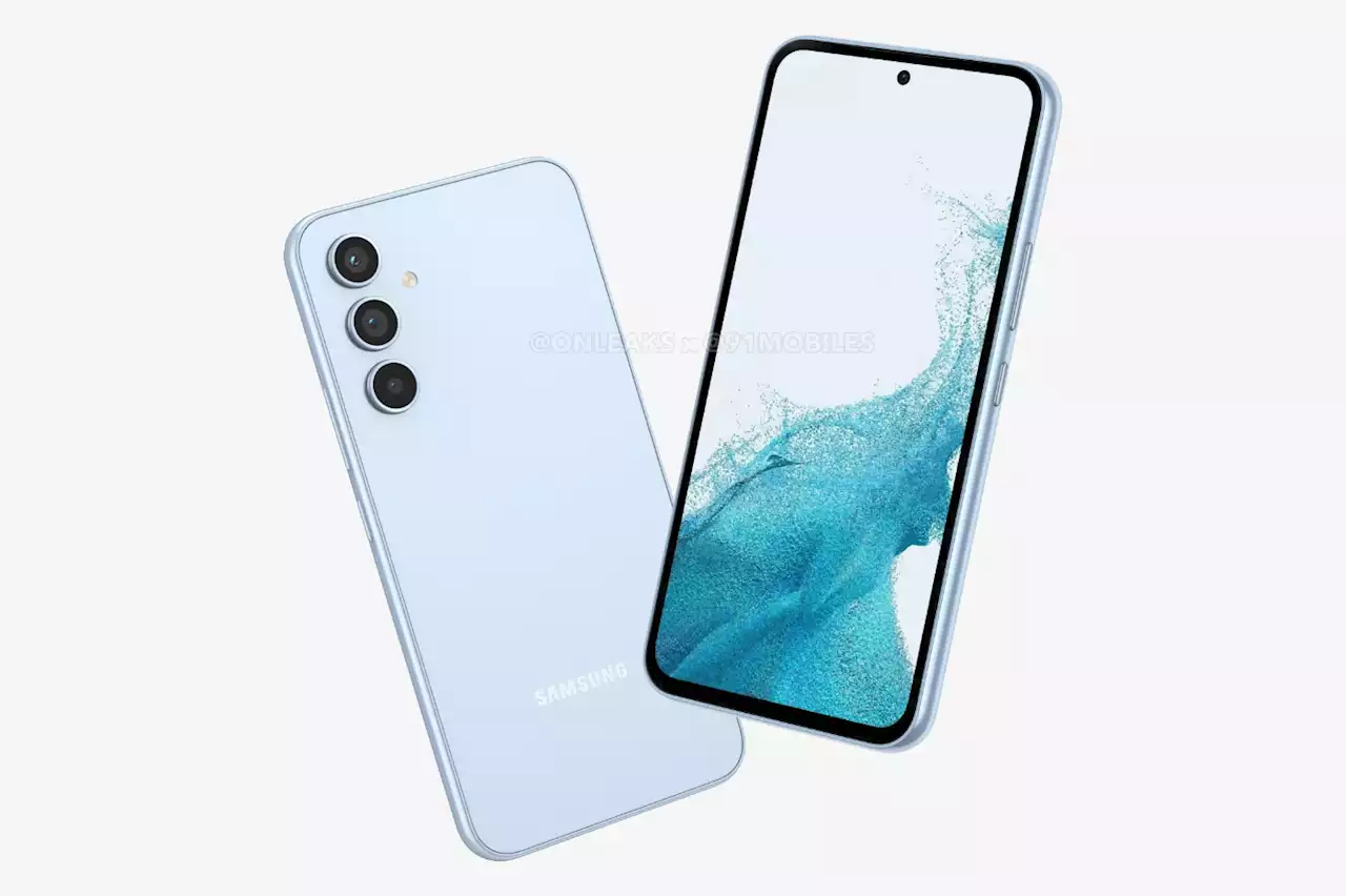 Le très attendu Galaxy A54 de Samsung se dévoile pour la première fois en images