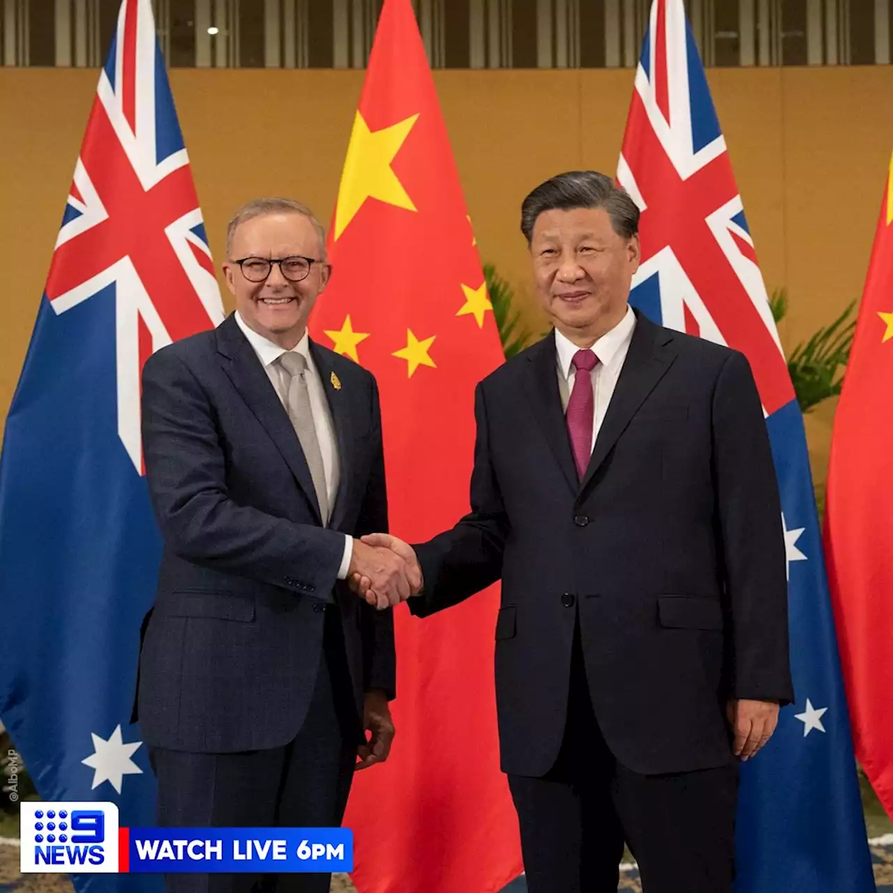 Anthony Albanese and Chinese President Xi Jinping hold 'warm' meeting in Bali