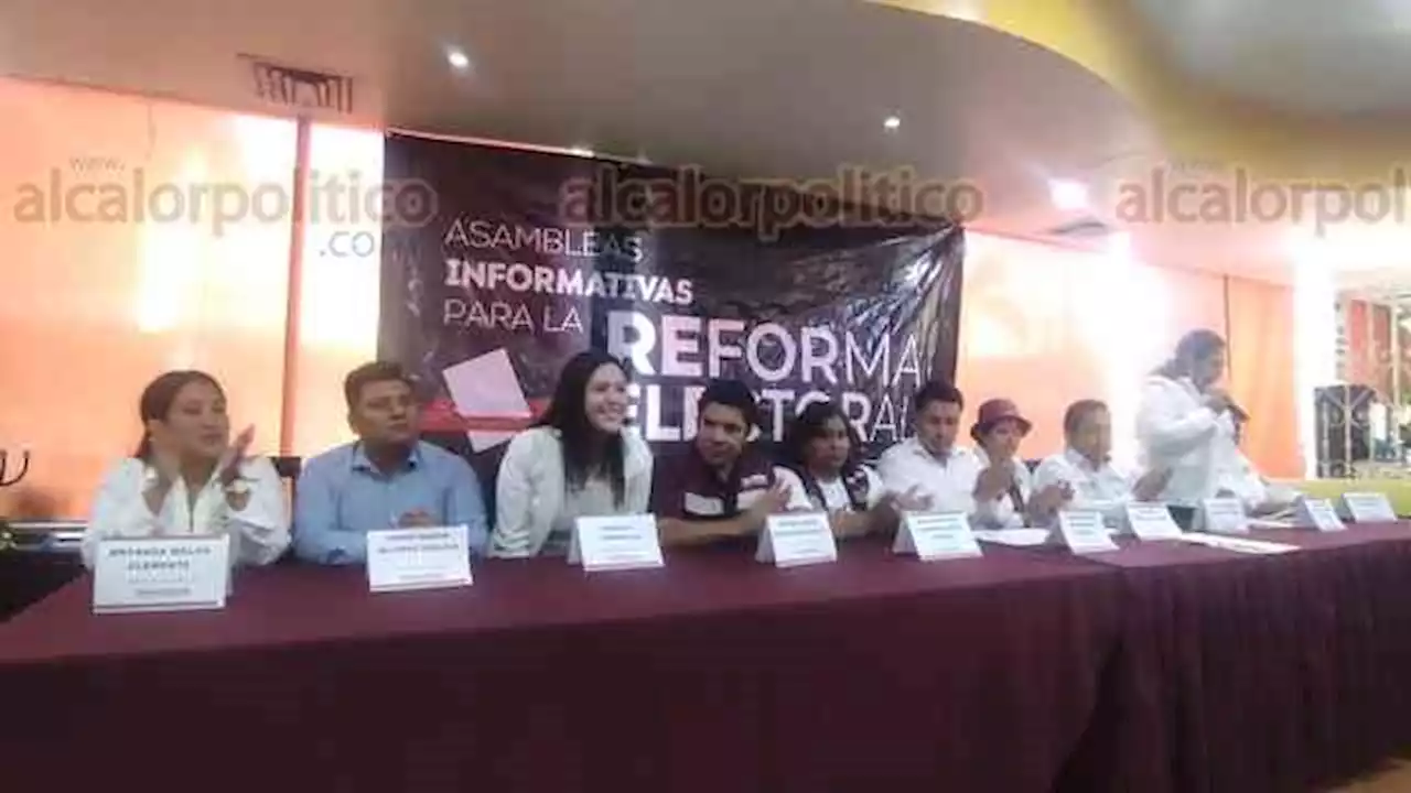 Según MORENA, todo México quiere la Reforma Electoral