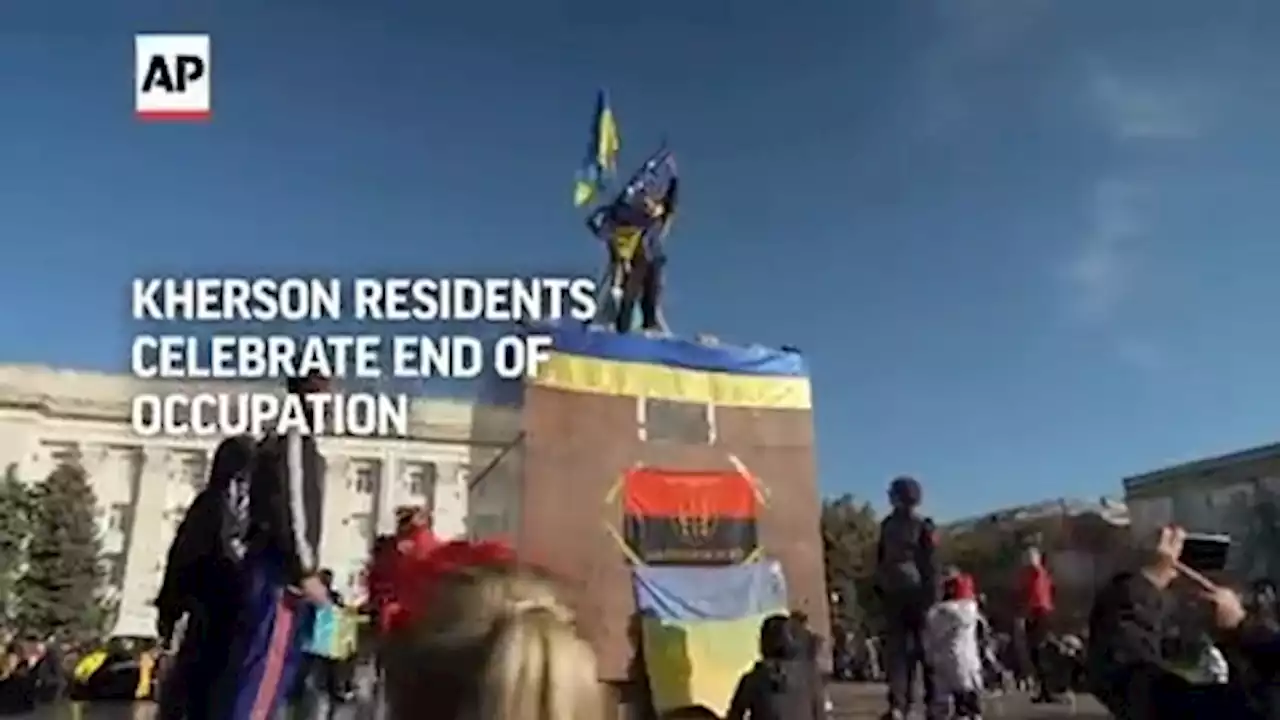 Kherson celebrates Russian exit yet faces huge rebuilding