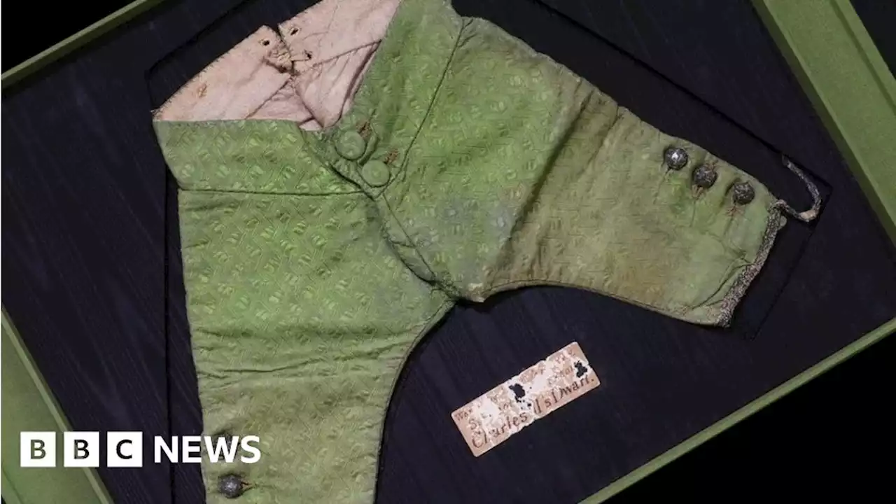 Tiny trousers of 'Queen's dwarf' sell for almost £10k at auction