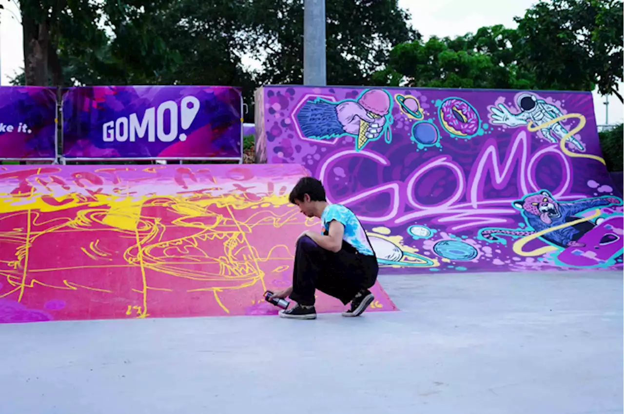 GOMO opens Skate Park at Circuit Makati for ‘Mo flips and tricks - BusinessMirror