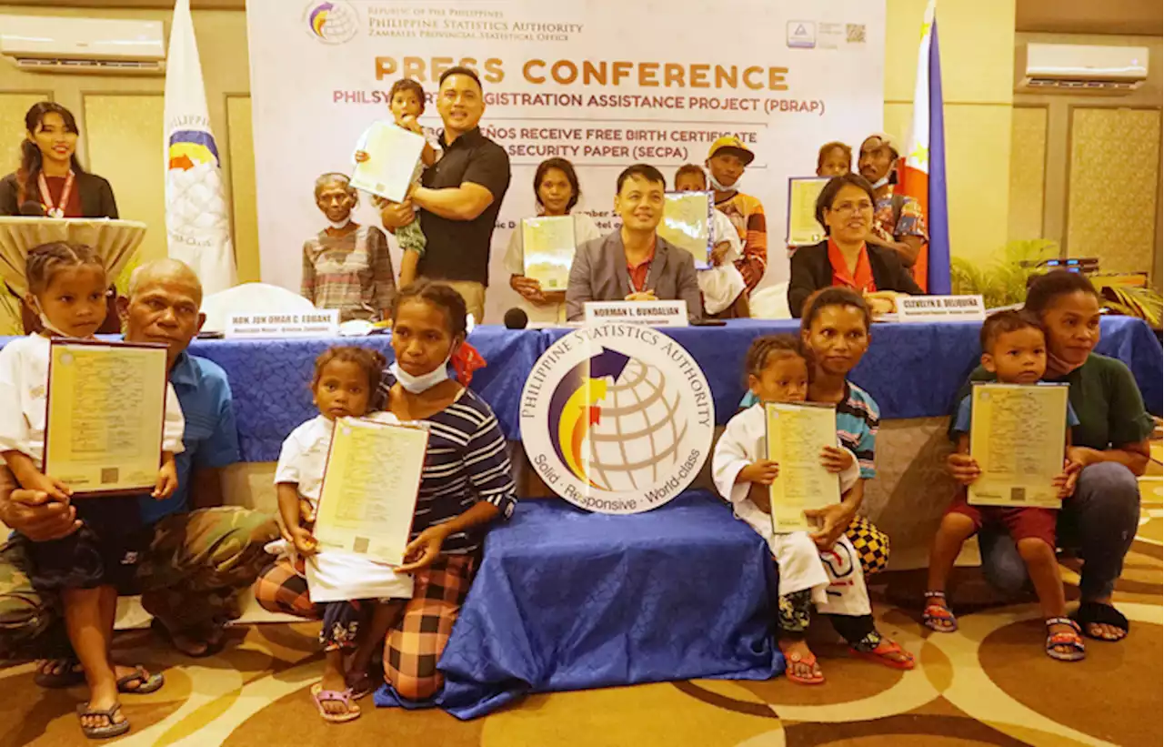 Zambales ‘all out’ for free birth registration of IPs - BusinessMirror