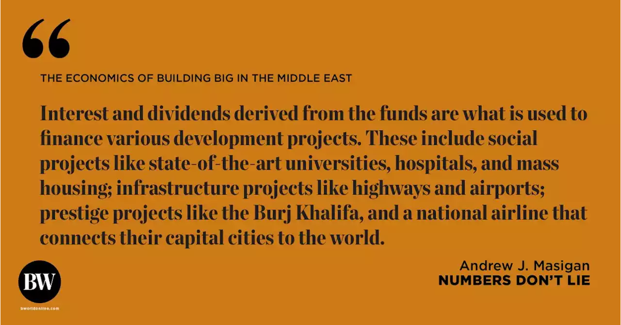 The economics of building big in the Middle East - BusinessWorld Online