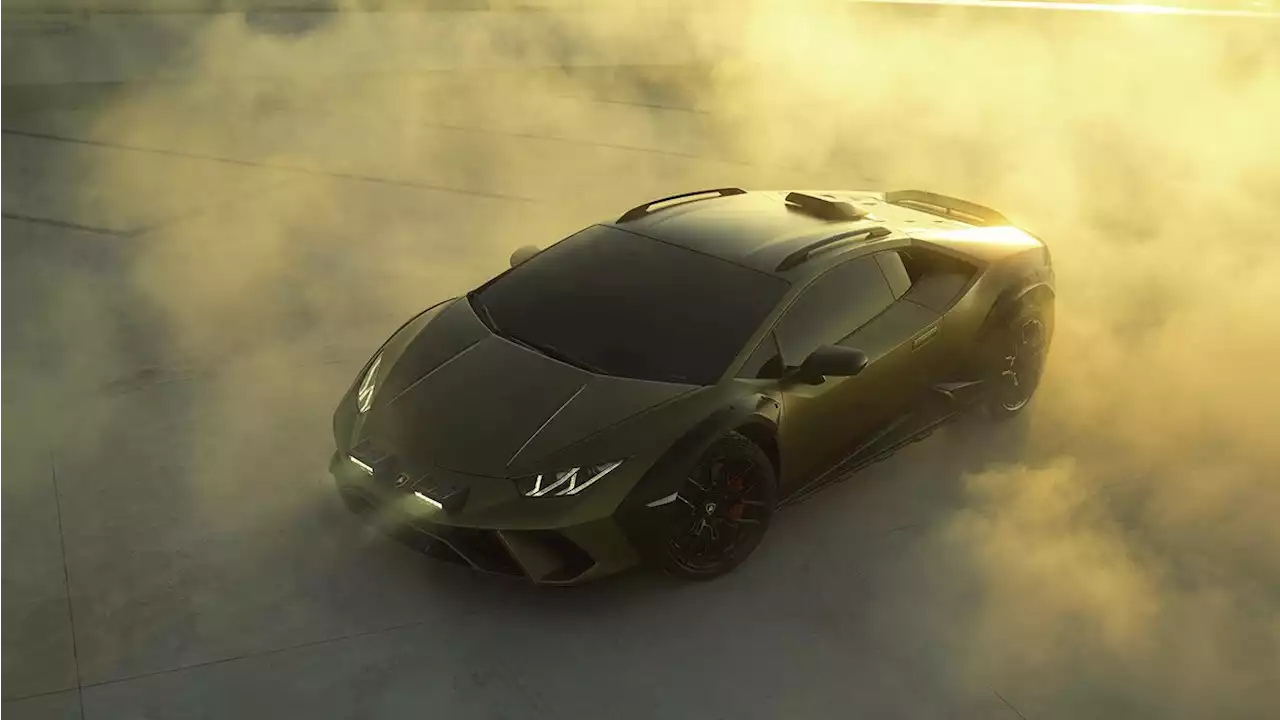 Lamborghini Huracan Sterrato revealed in full snorkel spec