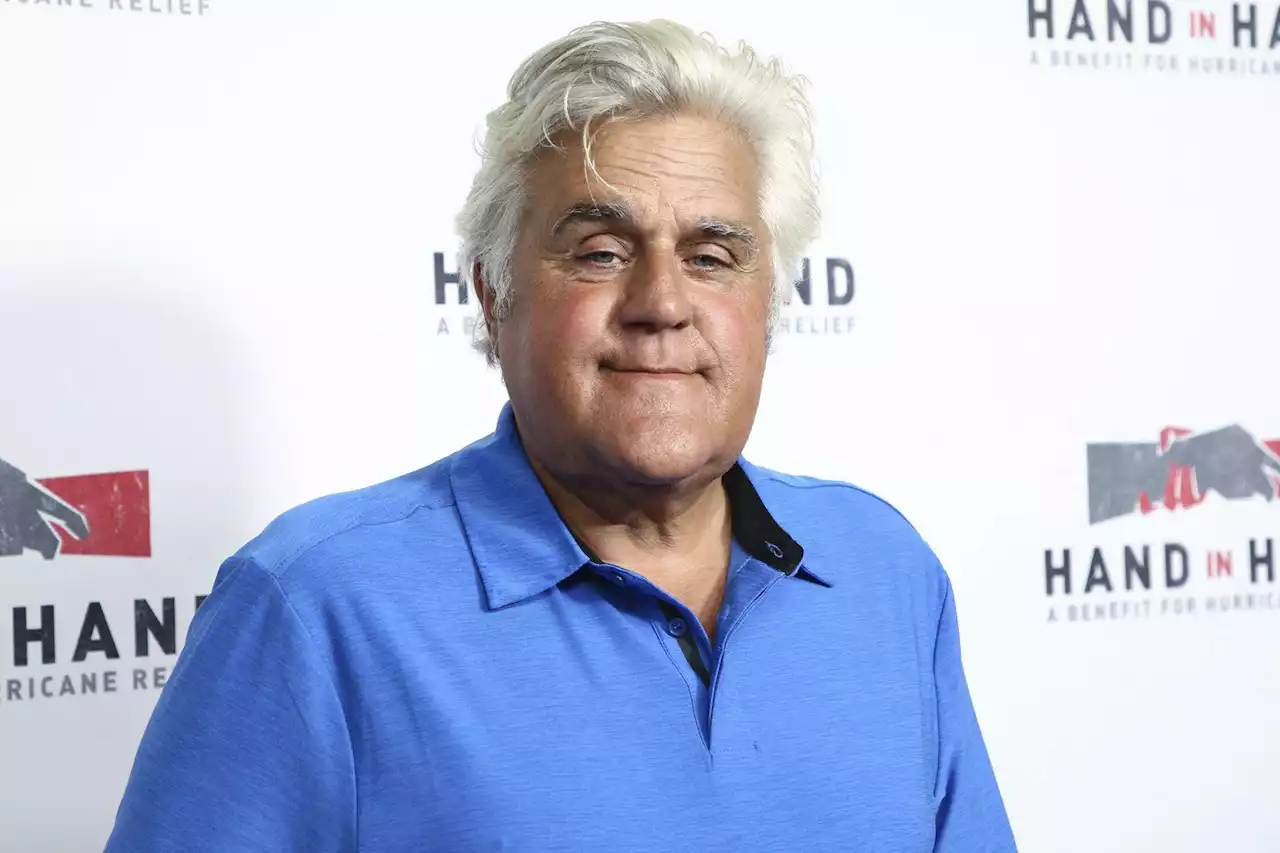 Jay Leno suffers burns in gasoline fire, says he's 'OK'