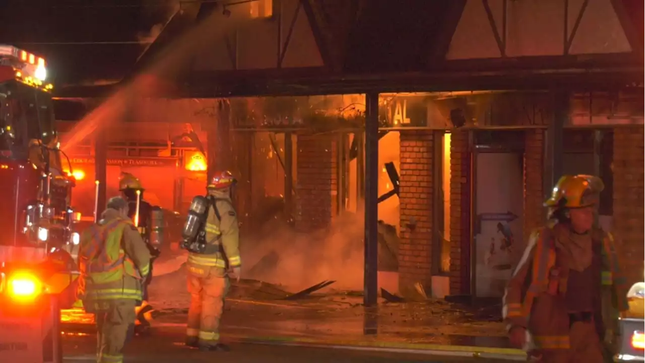 'Lost their livelihoods': Parksville strip mall fire still under investigation