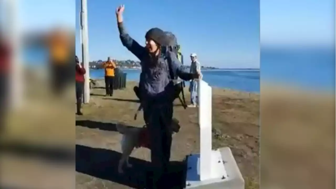 Woman completes 5-year walk across Canada in Victoria