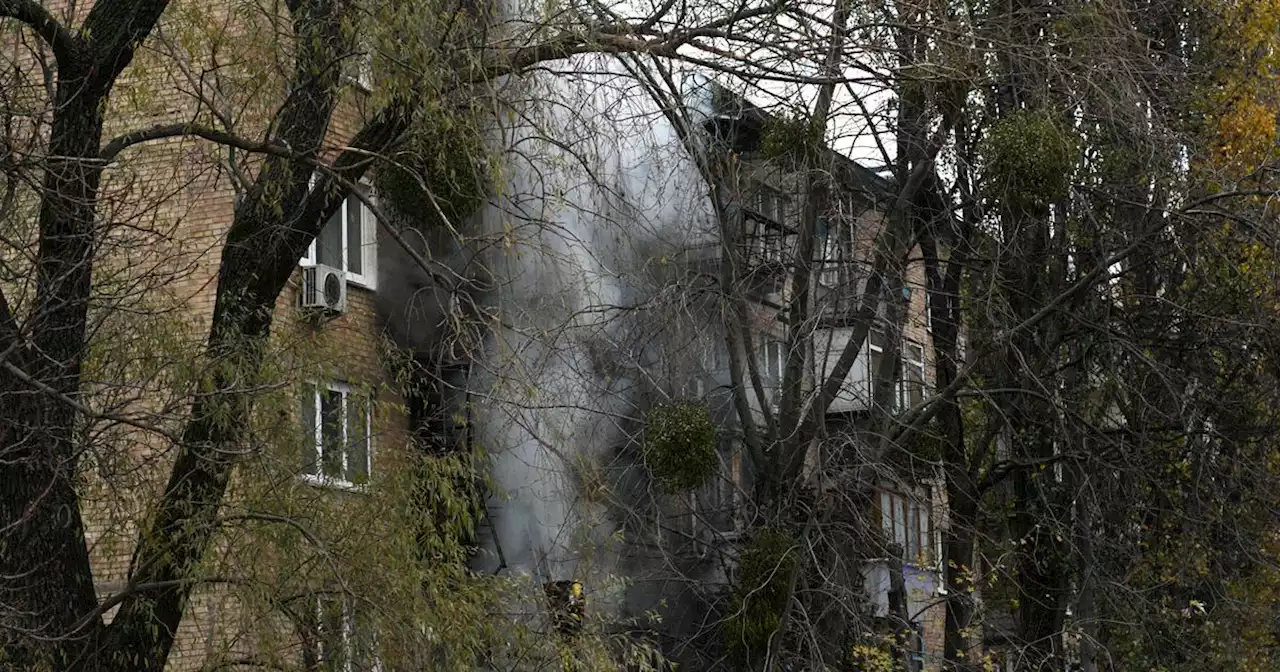 Russian strikes reported in cities across Ukraine, including Kyiv