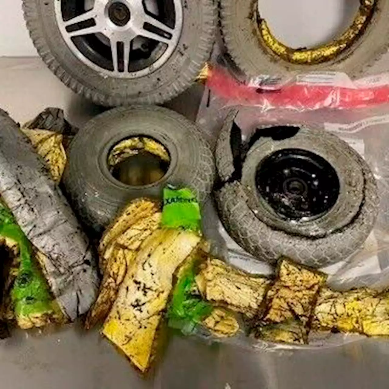 Feds: Cocaine worth $450,000 seized from wheelchair wheels at NY airport