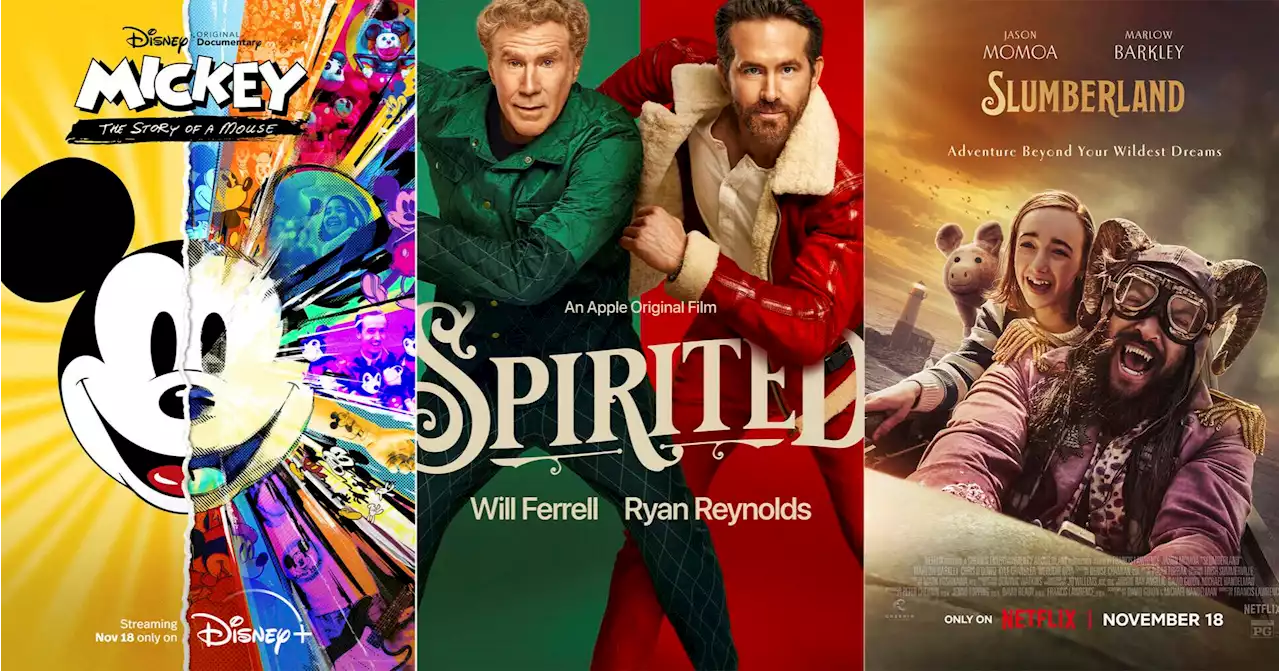 This week's new releases: 'Spirited,' Pokémon, 'Nope,' 'Slumberland' and more