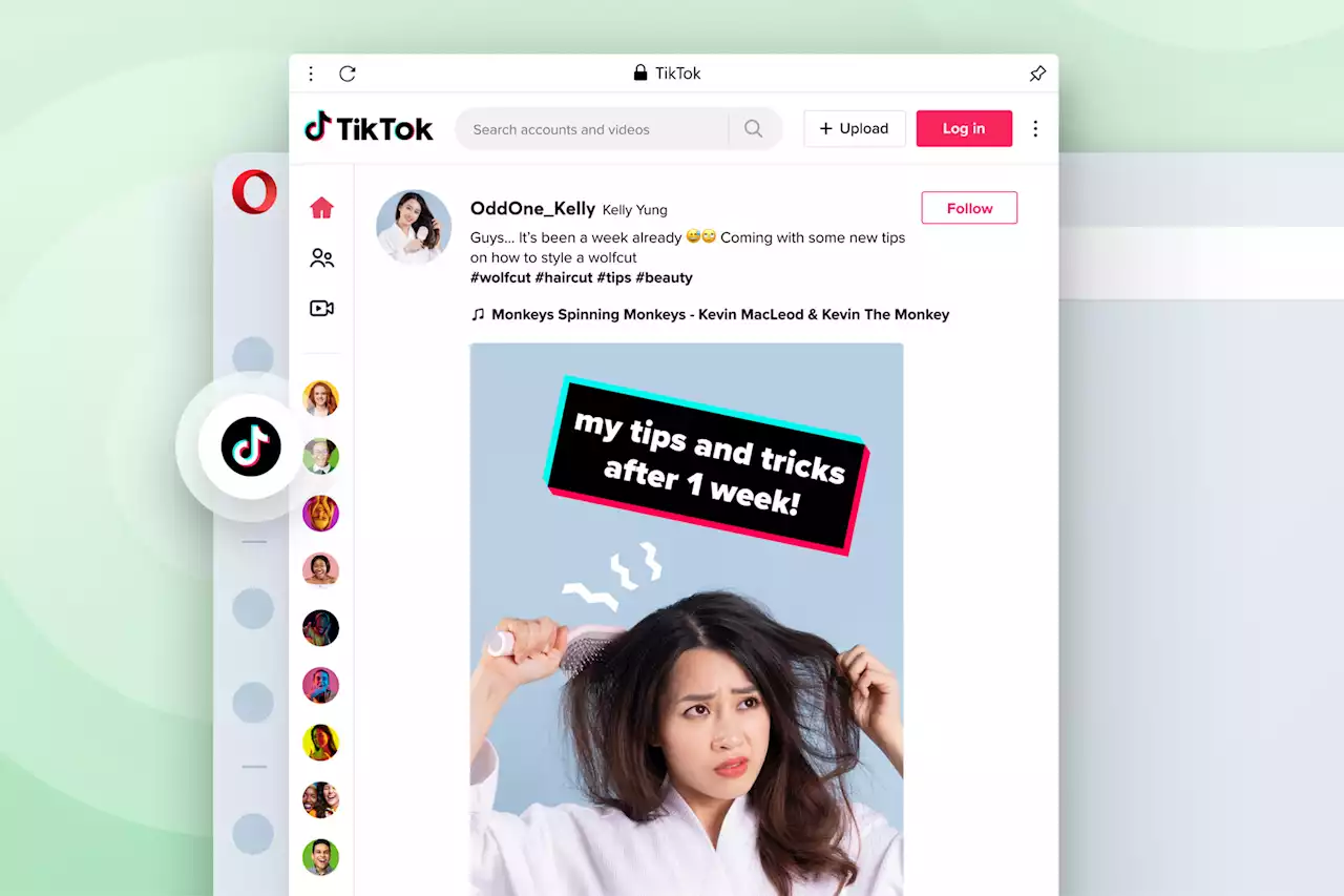 Opera's desktop browser now includes fast access to TikTok | Engadget