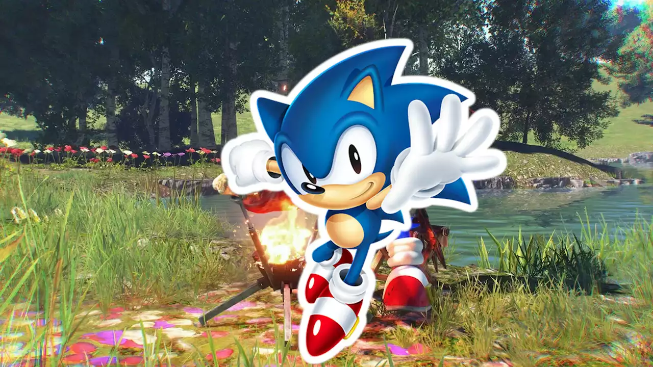 Sonic Frontiers: Kostenloser Monster-Hunter-DLC bringt euch den Grillspieß des Jägers