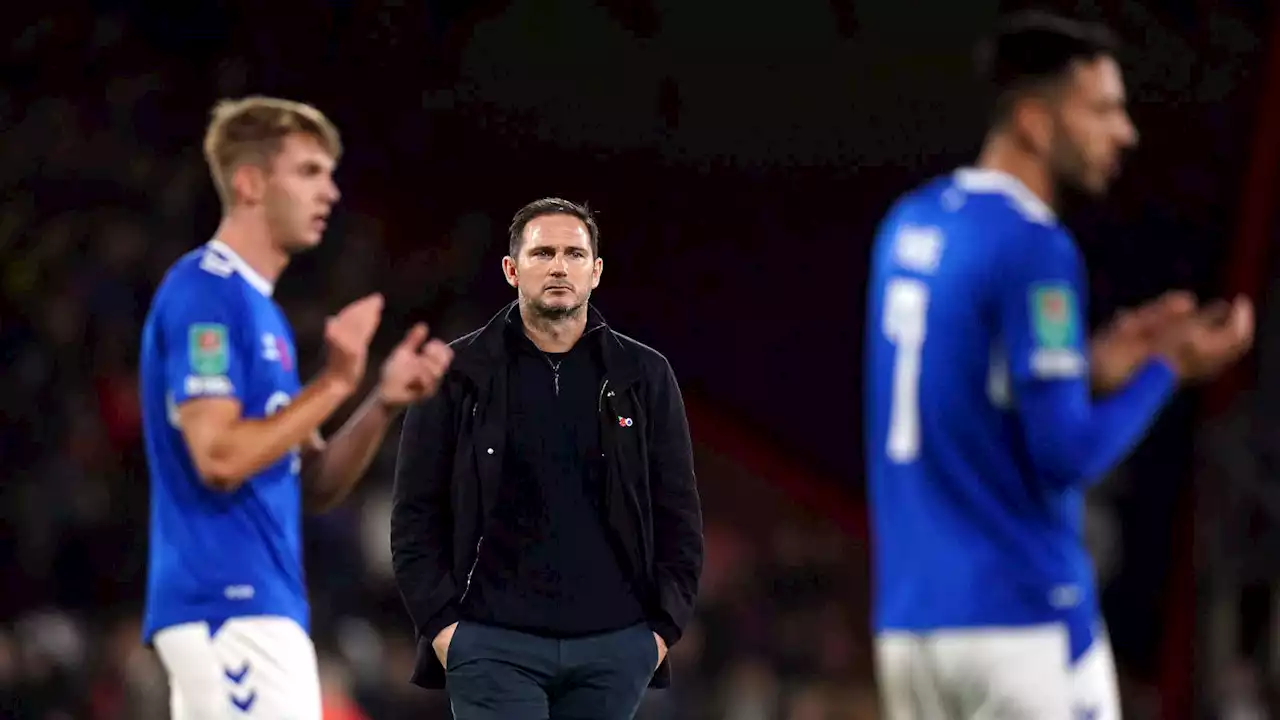 Everton and Frank Lampard slip back into a familiarly tetchy place for the winter break