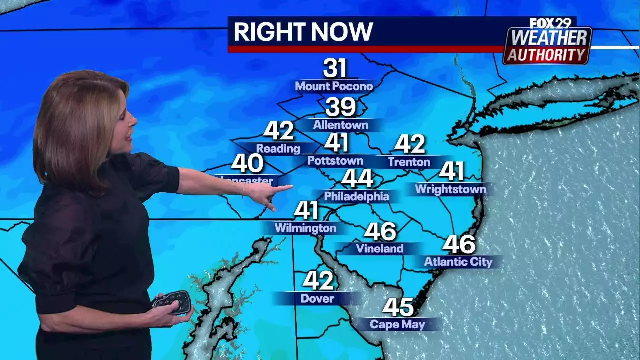 Weather Authority: Blast of winter hitting the Delaware Valley with freeze warning and temps in the 30s