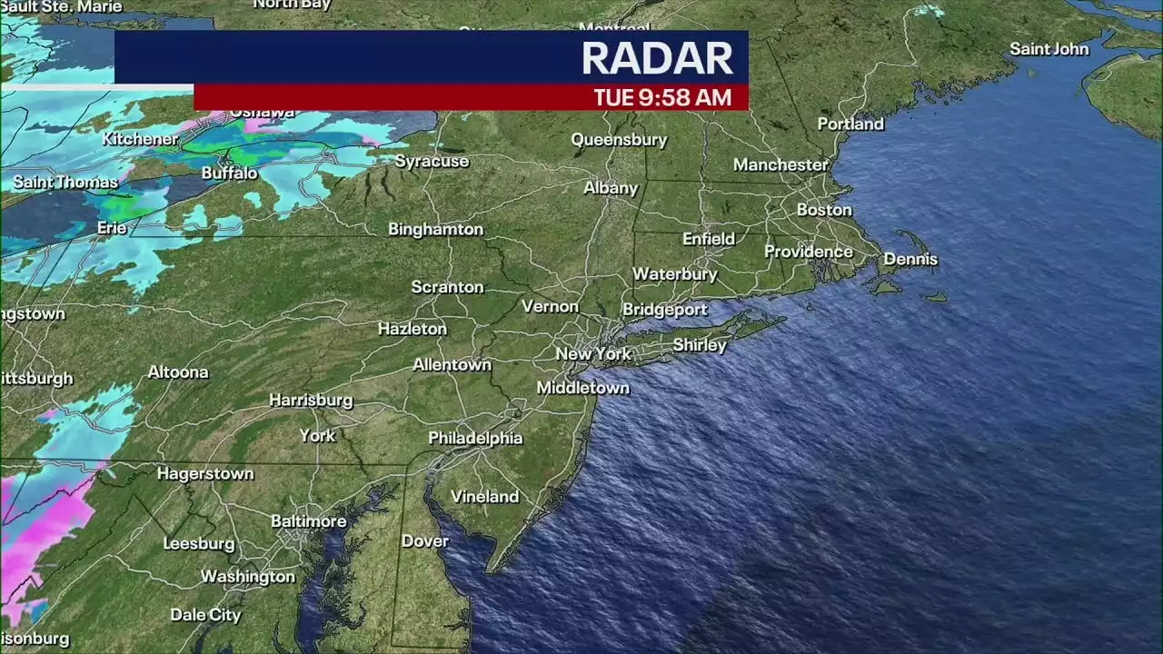 Storm targets NY, NJ with rain and snow