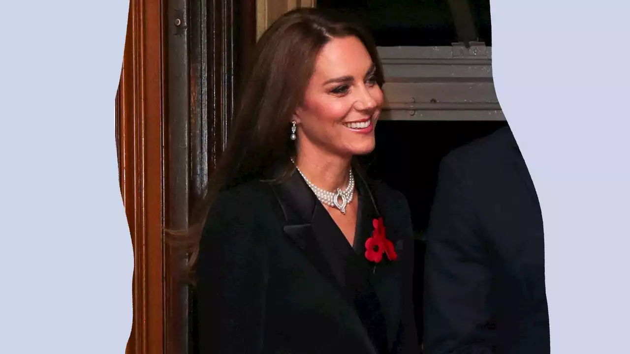 Kate Middleton wore one of her favourite dresses in another colour for Remembrance Day